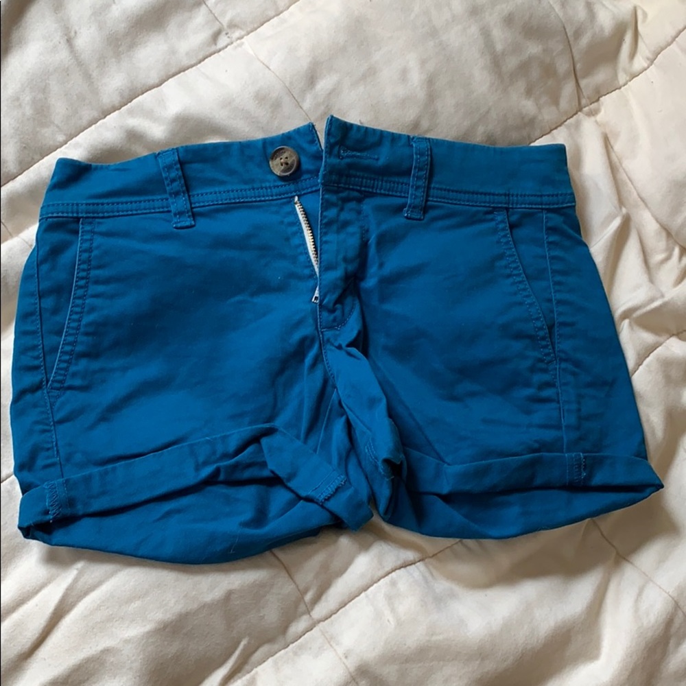 Blue Chino Shorts